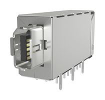 AMPHENOL COMMUNICATIONS SOLUTIONS NDMB234100 Modular Connector, IX Type B Jack, 1 x 1 (Single), 10P10C, Cat6a, PCB Mount