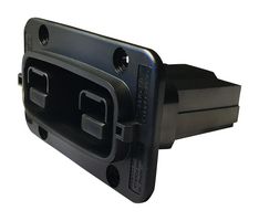 ANDERSON POWER PRODUCTS SBSX75A-PMREC-BLK Connector Housing, SBS X-75A Series, Receptacle, 2 Positions