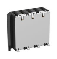 ERNI - TE CONNECTIVITY 214549-E Receptacle, 2mm, 1 Row, 5 Contacts, Surface Mount, Straight, Copper Alloy, Gold Plated