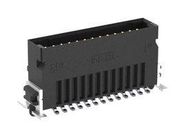 TE CONNECTIVITY - ERNI 234207-E Pin Header, Board-to-Board, 1.27 mm, 2 Rows, 26 Contacts, Surface Mount Straight, SMC Series