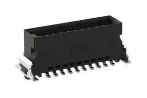 TE CONNECTIVITY - ERNI 254588-E Pin Header, Board-to-Board, 1.27 mm, 2 Rows, 20 Contacts, Surface Mount Straight, SMC Series