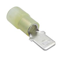 MUELLER ELECTRIC AI-50186N Quick Disconnect Terminal, Male Quick Disconnect, 6.35mm x 0.81mm, 0.25" x 0.032", 12 AWG, 10 AWG