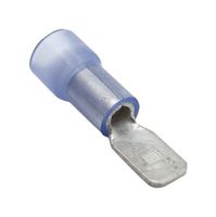 MUELLER ELECTRIC AI-50198N Quick Disconnect Terminal, Male Quick Disconnect, 4.75mm x 0.51mm, 0.187" x 0.02", 16 AWG, 14 AWG