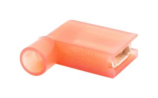 MUELLER ELECTRIC BU-190070001 Quick Disconnect Terminal, Female Flag Disconnect, 6.35mm x 0.81mm, 0.25" x 0.032", 22 AWG