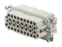 WEIDMULLER 1826800000 Heavy Duty Connector, HEE Series, Insert, 32 Contacts, 6, Receptacle, Screw Socket