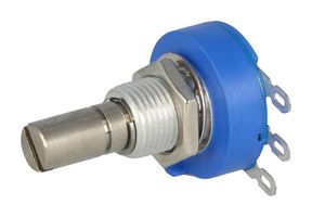 BOURNS 3856A-282-102AL Rotary Potentiometer, Cermet, 1 kohm, 3.75 Turns, Linear, 2 W, ± 10%, 3856 Series