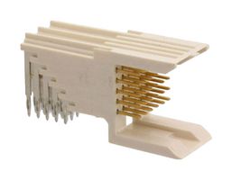 AMPHENOL COMMUNICATIONS SOLUTIONS HM1L51ADP000H6PLF Connector, R/A, Metral Series, 30 Contacts, 2 mm, Header, Press Fit, 5 Rows
