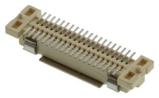 AMPHENOL COMMUNICATIONS SOLUTIONS 61082-041402LF Mezzanine Connector, Receptacle, 0.8 mm, 2 Rows, 40 Contacts, Surface Mount, Copper Alloy