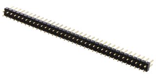 AMPHENOL COMMUNICATIONS SOLUTIONS 75844-101-72LF Cabezal de Pin, Tarjeta-a-Tarjeta, 2.54 mm, 2 Líneas, 72 Contactos, Recto Agujero Pasante