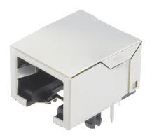 HARTING 09455511102 Modular Connector, RJ45 Jack, 1 x 1 (Port), 8P8C, Cat5, IP20, Through Hole Mount