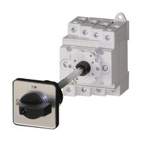 IMO PRECISION CONTROLS SI25-BMDC64R-2 Switch Disconnector, Rotary Actuator, 2 Pole, 600 V, 25 A, IP20, IP66, Screw, Floor Mount
