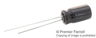 PANASONIC EEUHD1E221 Capacitor Electrolítico, 220 µF, 25 V, ± 20%, Conexión Radial, 1000 horas a 105°C, Polar