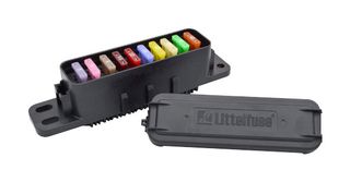 LITTELFUSE PDM61001ZXM Portafusible, Cuchilla Automotriz, 10 Fusibles, 210 A, ATO