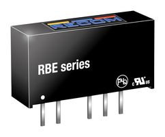 RECOM POWER RBE-0505S Convertidor CD/CD Pasante Aislado, ITE, SIP, 1:1, 1 W, 1 Salida, 5 V