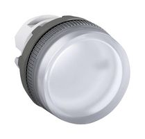 ABB ML1-100C Indicator Lens, Transparent, Round, Pilot Light Head, ABB Modular Range Pilot Lights