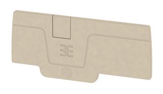 WEIDMULLER 2051720000 Accessory, Weidmuller A Series Terminal Blocks, End Plate, A Series