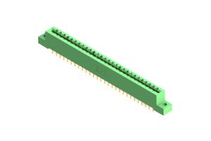 EDAC 337-056-541-204 Card Edge Connector, Dual Side, 1.57 mm, 56 Contacts, Through Hole Mount, Straight