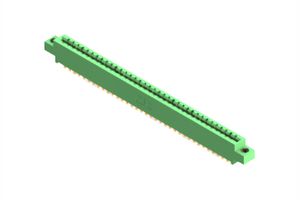 EDAC 337-072-555-808 Card Edge Connector, Dual Side, 1.57 mm, 72 Contacts, Panel Mount, Straight