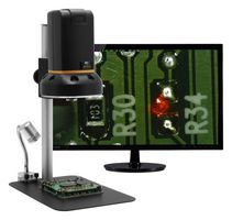 AVEN BD-26700-401-GN02 Digital Microscope, 12x-132x Magnification, HDMI, 2M Pixel, 9" Working Distance, Cyclops Series