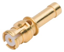 AMPHENOL SV MICROWAVE 1221-40115 RF / Coaxial Connector, SMP Coaxial, Straight Jack, Solder, 50 ohm, 0.047" Flexible