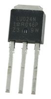 INFINEON IRLU024NPBF Power MOSFET, N Channel, 55 V, 17 A, 0.065 ohm, TO-251, Through Hole