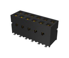AMPHENOL COMMUNICATIONS SOLUTIONS 89898-314LF PCB Receptacle, Board-to-Board, 2.54 mm, 2 Rows, 28 Contacts, Surface Mount, Dubbox 89898 Series