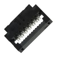 AMPHENOL COMMUNICATIONS SOLUTIONS 89361-110LF IDC Connector, IDC Receptacle, Female, 2 mm, 2 Row, 10 Contacts, Cable Mount