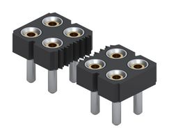 MILL-MAX 415-43-272-41-003000 IC & Component Socket, 72 Contacts, PCB Socket, 2.54 mm, 415 Series, 2.54 mm, Beryllium Copper