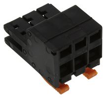 RED LION TB100003 Pluggable Terminal Block, 3 Positions, Tension Clamp