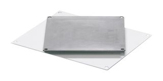 FIBOX ALBP1816 Enclosure Accessory, Back Panel, Aluminum, Fibox ARCA Series Enclosures, 424 mm, 378 mm