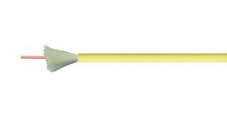L-COM FOBOS1S-M Fiber Optic Cable, Singlemode, 9µm / 125µm, 1 Fibres, 2 mm, 3.3 ft, 1 m