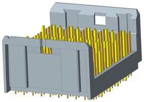 AMPHENOL COMMUNICATIONS SOLUTIONS 10123360-101LF Connector, AirMax VS2 Series, 150 Contacts, 2 mm, Header, Press Fit, 15 Rows