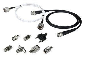 CAL TEST ELECTRONICS CT3741 Spectrum Analyzer Kit, 9 Pcs of Coaxial Adaptors, BNC Female Adaptor, Male Cable Assembly, RF Cable