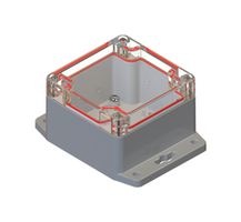 SERPAC RBF33P06C16G Plastic Enclosure, Wall Mount, Polycarbonate, 55.1 mm, 80 mm, 81.8 mm, IP67
