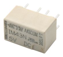 AXICOM - TE CONNECTIVITY IM43NS Signal Relay, 5 VDC, DPDT, 2 A, IM Series, Through Hole, Latching Single Coil
