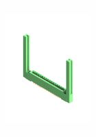 EDAC 337-032-555-258 Card Edge Connector, Dual Side, 1.57 mm, 32 Contacts, Panel Mount, Straight