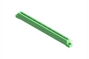 EDAC 337-034-559-108 Card Edge Connector, Single Side, 1.57 mm, 34 Contacts, Through Hole Mount, Right Angle