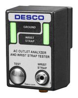 DESCO 98134 ESD Tester, SA, UK, Type C, AC Outlet Analyzer and Wrist Strap Tester