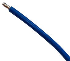 MULTICOMP PRO MP011208 Wire, PVC, Blue, 22 AWG, 17 x 0.16mm, 100 ft