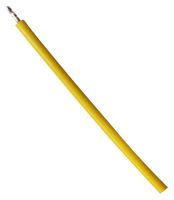 MULTICOMP PRO MP011207 Wire, PVC, Yellow, 22 AWG, 17 x 0.16mm, 100 ft