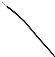 MULTICOMP PRO MP011209 Wire, PVC, Black, 24 AWG, 11 x 0.16mm, 100 ft
