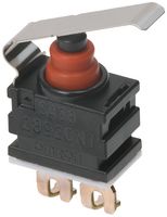 OMRON ELECTRONIC COMPONENTS D2GW-AL6L2F Microswitch, Sealed, Ultra Subminiature, Bent Leaf Lever, SPST-NC, Press Fit, 10 mA, 13.5 V