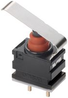 OMRON ELECTRONIC COMPONENTS D2GW-AL62D Microswitch, Sealed, Ultra Subminiature, Bent Leaf Lever, SPST-NC, PC Pin, 10 mA, 13.5 V