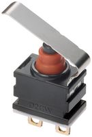 OMRON ELECTRONIC COMPONENTS D2GW-AL62H Microswitch, Sealed, Ultra Subminiature, Bent Leaf Lever, SPST-NC, Solder Lug, 10 mA, 13.5 V