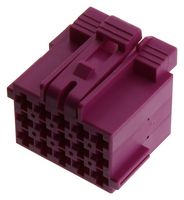 TE CONNECTIVITY - AMP 1-967623-1 Automotive Connector Housing, Junior Power Timer Series, Receptacle, 15 Positions