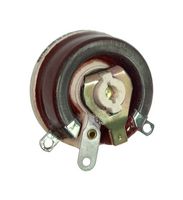 OHMITE RLSR50E Reóstato, Bobinado, 0.5 ohm, 150 W, Serie RLS, Panel Mount, Plano