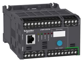 SCHNEIDER ELECTRIC LTMR100DFM DC Motor Speed Controller, TeSys T Series, DeviceNet, 6 Input, 3 Output, 5 to 100 A, 100 to 240 VAC