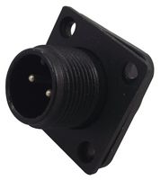 HARWIN C90-3102R10SL-4P Circular Connector, Standard Circular Connector, Panel Mount Receptacle, 2 Contacts, Solder Pin