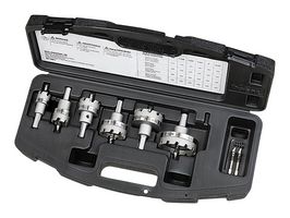 IDEAL 36-314 Kit de Electricista Cortador Orificios, Cortadores de Agujeros y Broca Piloto, Serie TKO