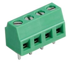 MULTICOMP PRO MC000020 Wire-To-Board Terminal Block, 3.81 mm, 4 Positions, 26 AWG, 16 AWG, Screw